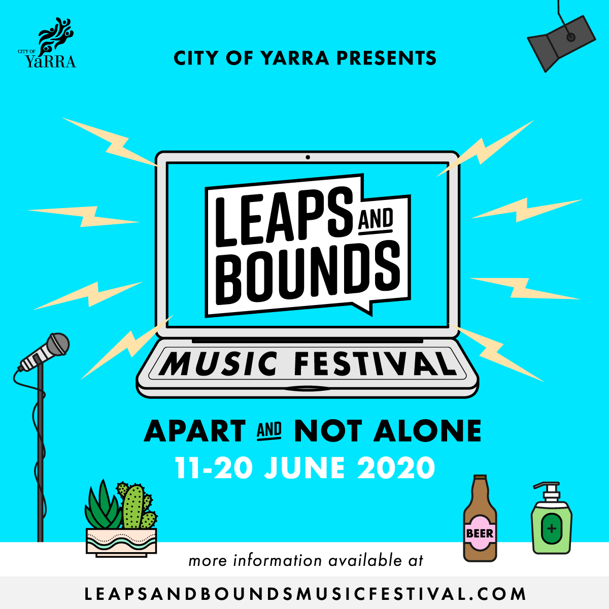 Leaps and Bounds 2020 logo