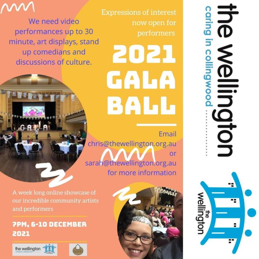 The Wellington 2021 Gala Ball artists call out