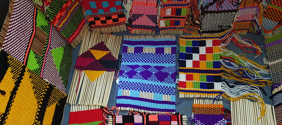 Weavings by Muhubo Sulieman