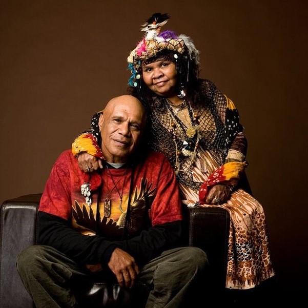 Uncle Archie Roach and Aunty Ruby Hunter