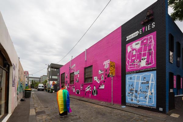 Queerways Mural Little Smith Street