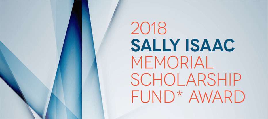 Sally Isaac Memorial Scholarship Fund Award